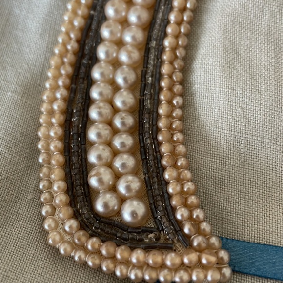 Vintage beaded collar - Picture 2 of 4